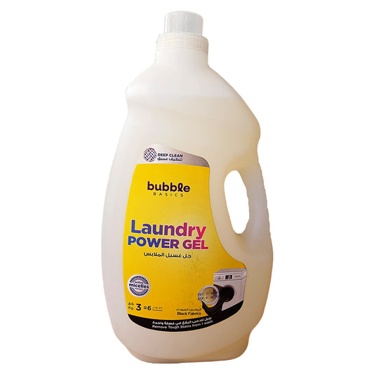 Bubble Gel Laundry Detergent for Black Clothes 3 Liter